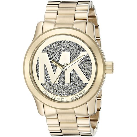 mklogo michael kors watch|Pavé Gold.